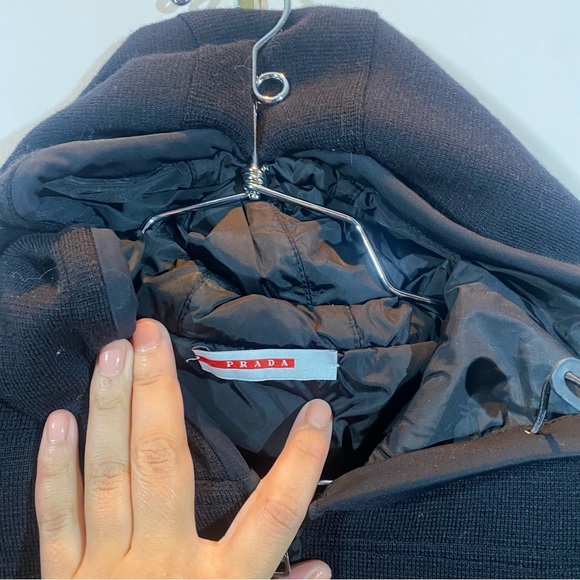 Prada Vintage Zipper Sweater Size XS in Black - Picture 12 of 14